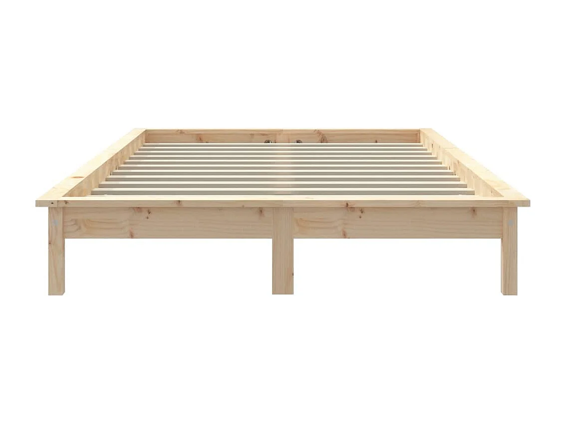 Lit simple | Lit adulte, enfant | Cadre de lit 120x200 cm bois massif