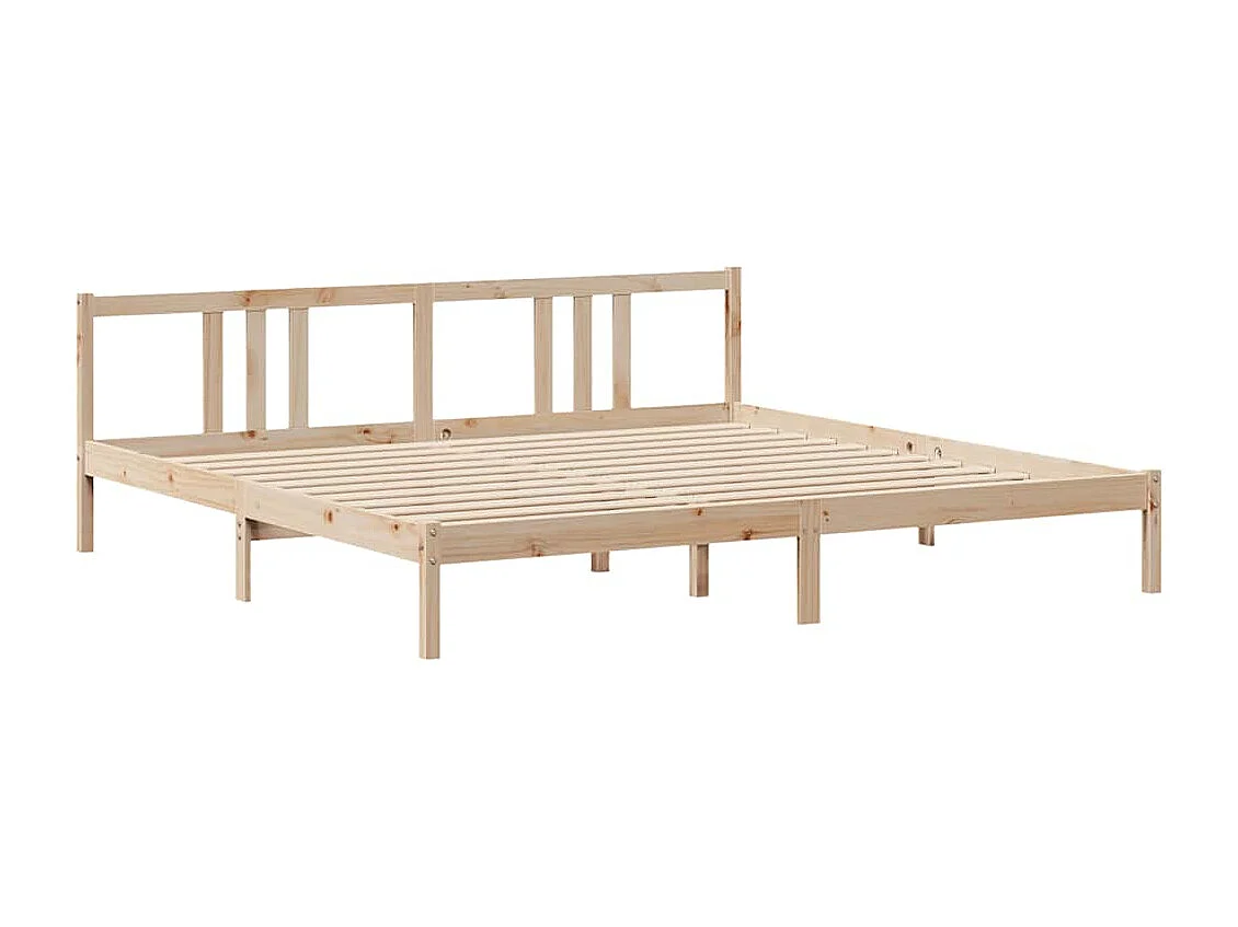 Lit double | Lit adulte | Cadre de lit avec tête de lit 180x200 cm