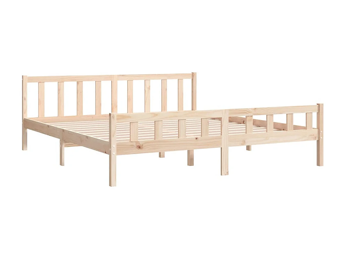 Lit double | Lit adulte | Cadre de lit bois massif 160x200 cm