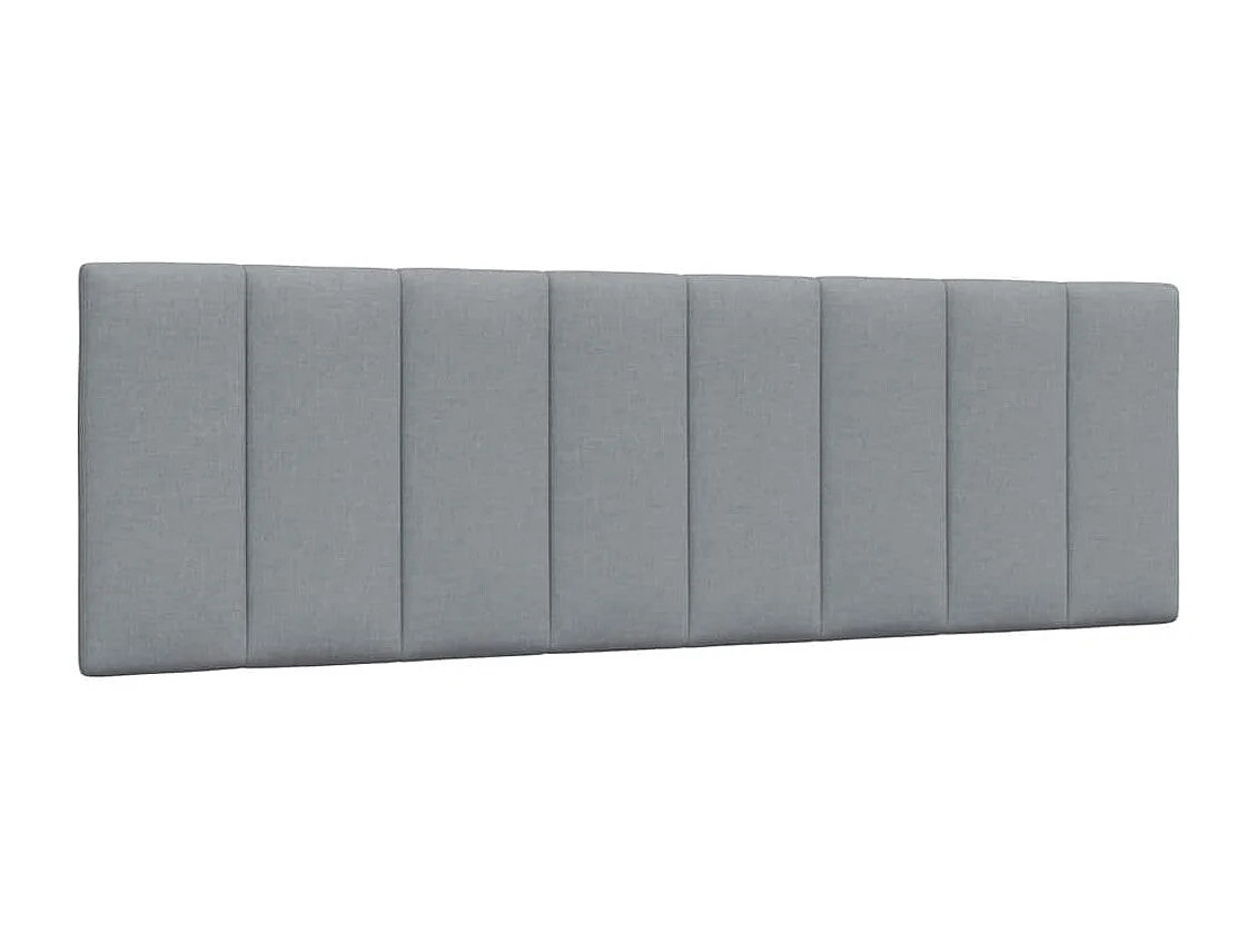 Lit double | Lit adulte | Cadre de lit gris clair 160x200 cm tissu