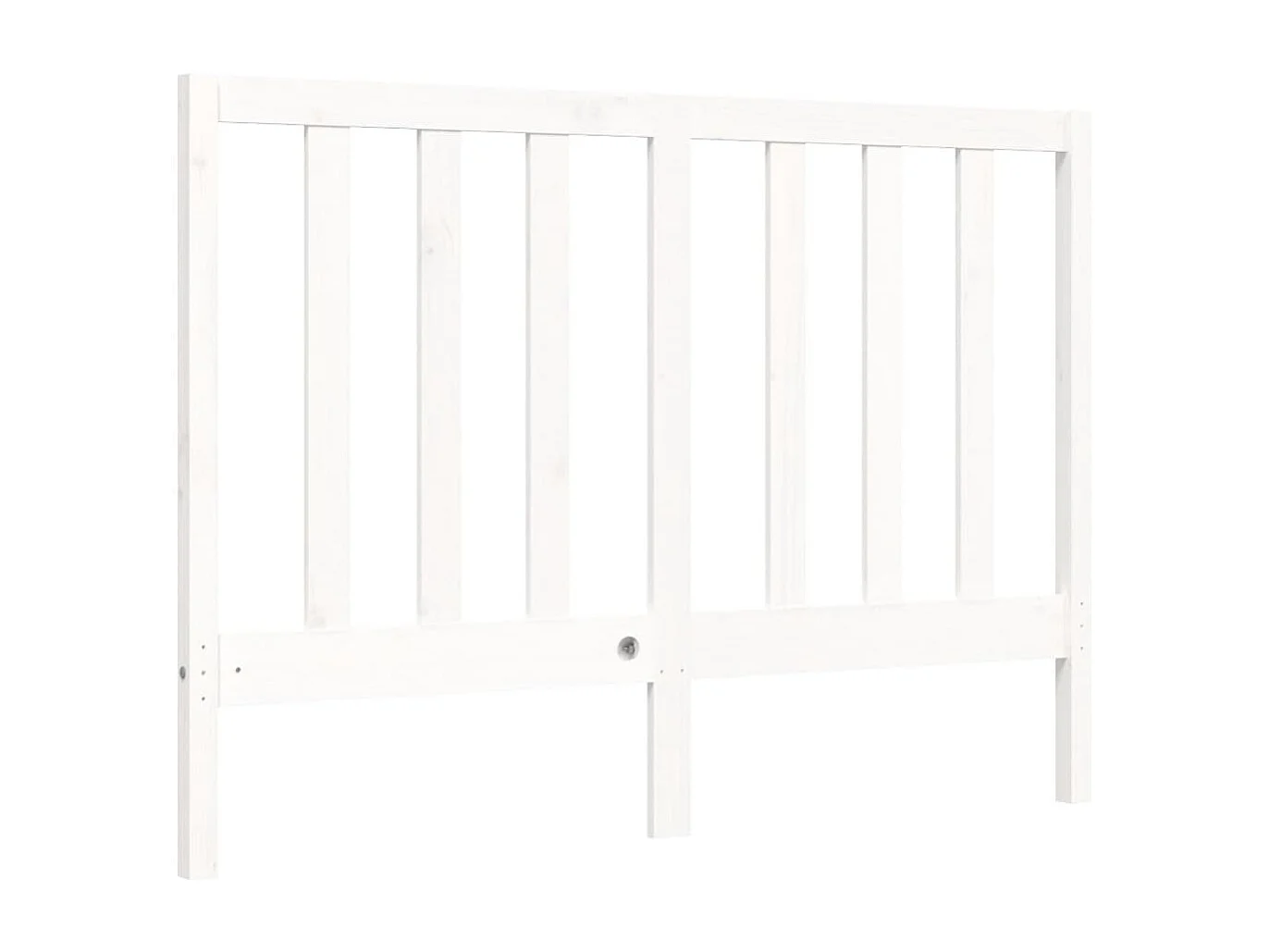 Lit simple | Lit adulte, enfant | Cadre de lit blanc 120x200 cm bois de pin massif