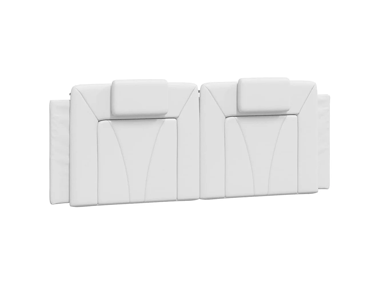 Bedframe | Eenpersoonsbed "Viana" met LED zonder matras wit 120x200 cm