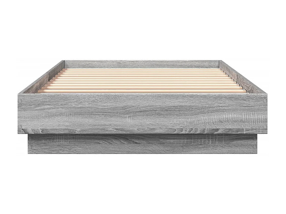 Lit simple | Lit adulte, enfant | Cadre de lit avec lumières LED 100x200 cm