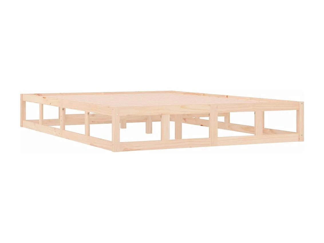 Lit double | Lit adulte | Cadre de lit 160x200 cm bois massif