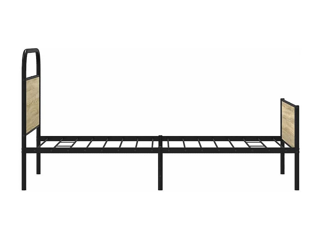 Lit simple | Lit adulte, enfant | Cadre de lit 80x200cm chêne sonoma bois ingénierie