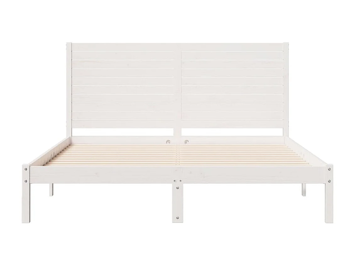 Lit double | Lit adulte | Cadre de lit extra long 160x220 cm bois massif