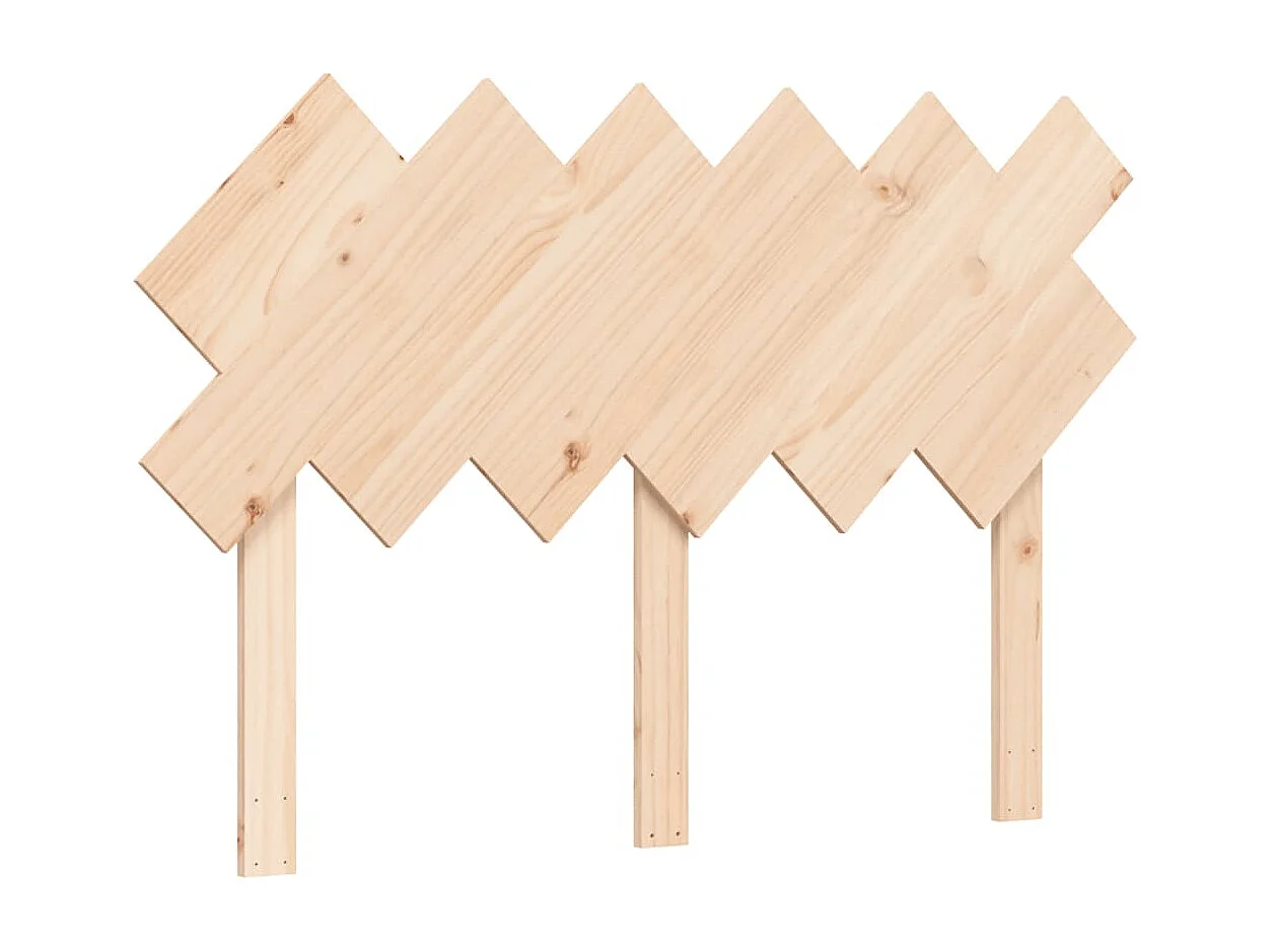 Lit double | Lit adulte | Cadre de lit bois massif 135x190 cm