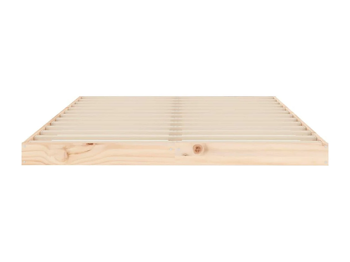 Lit simple | Lit adulte, enfant | Cadre de lit 120x190 cm bois de pin massif