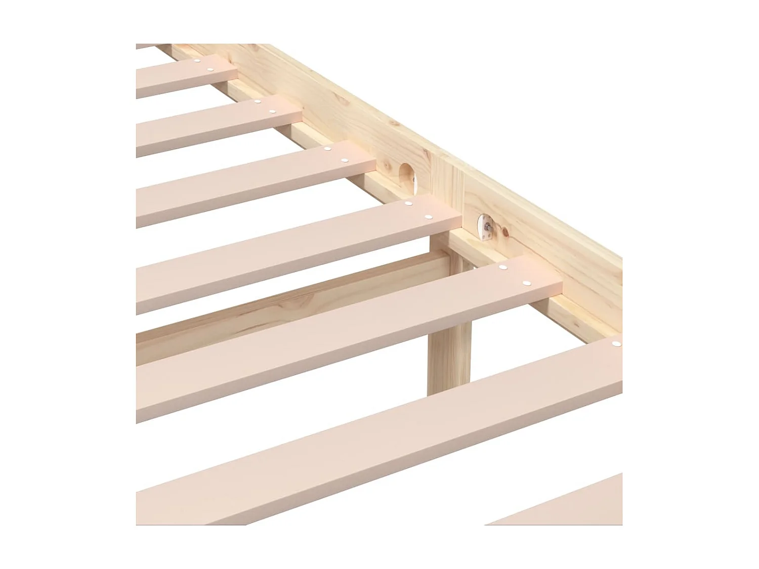 Lit double | Lit adulte | Cadre de lit bois massif 180x200 cm