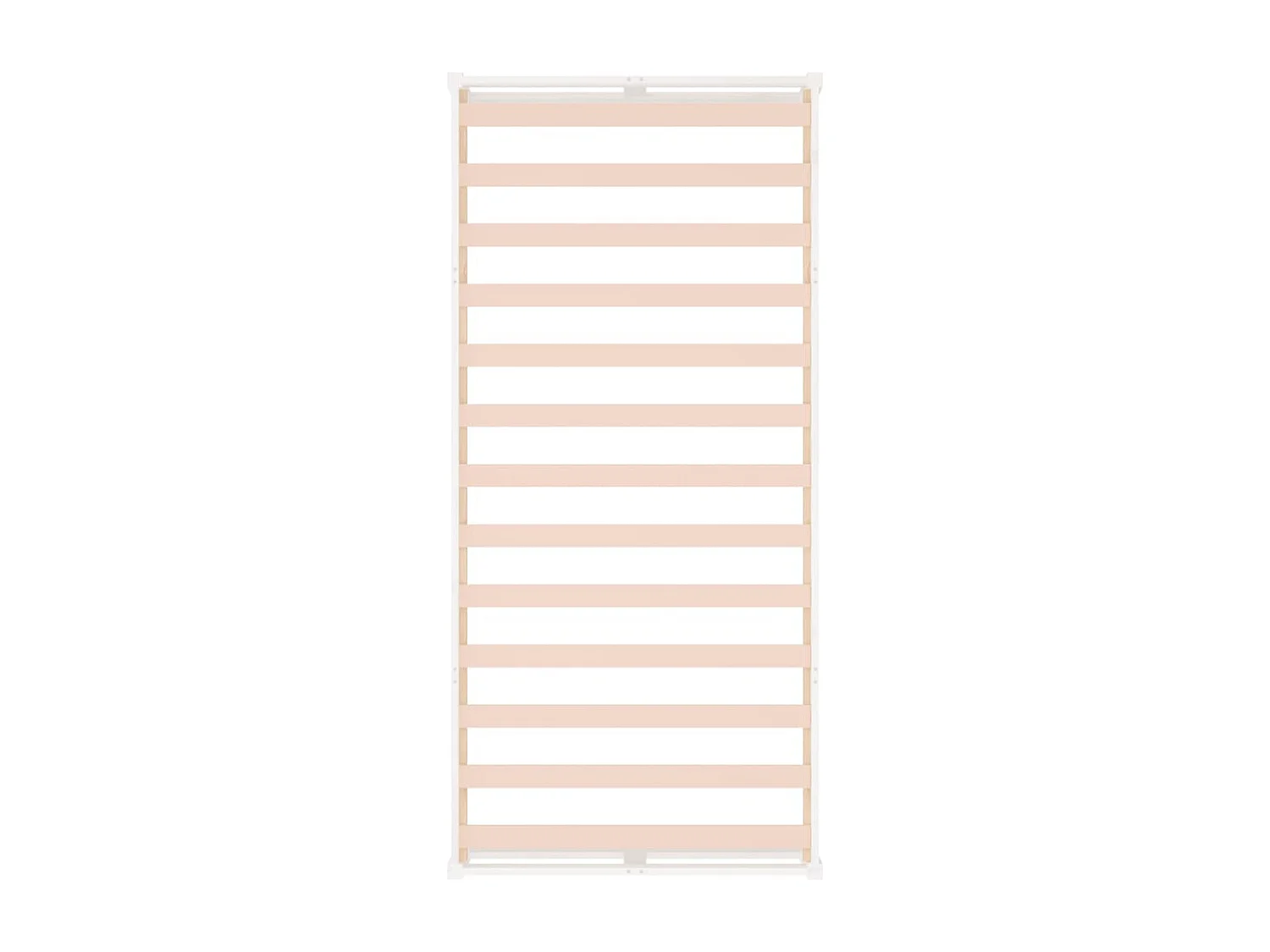 Lit simple | Lit adulte, enfant | Cadre de lit blanc 90x200 cm bois massif