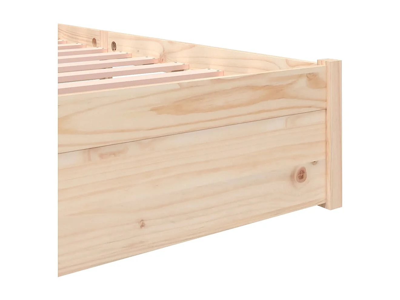 Lit double | Lit adulte | Cadre de lit bois massif 180x200 cm