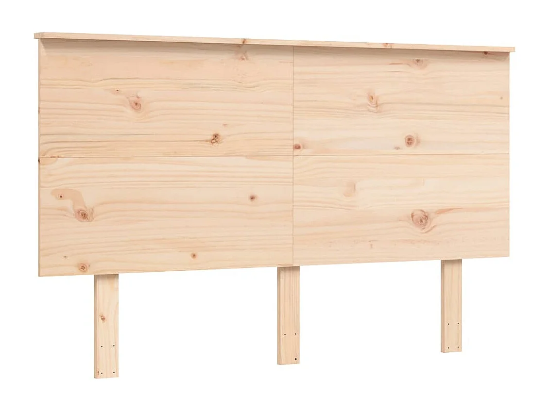 Lit double | Lit adulte | Cadre de lit 140x190 cm bois de pin massif