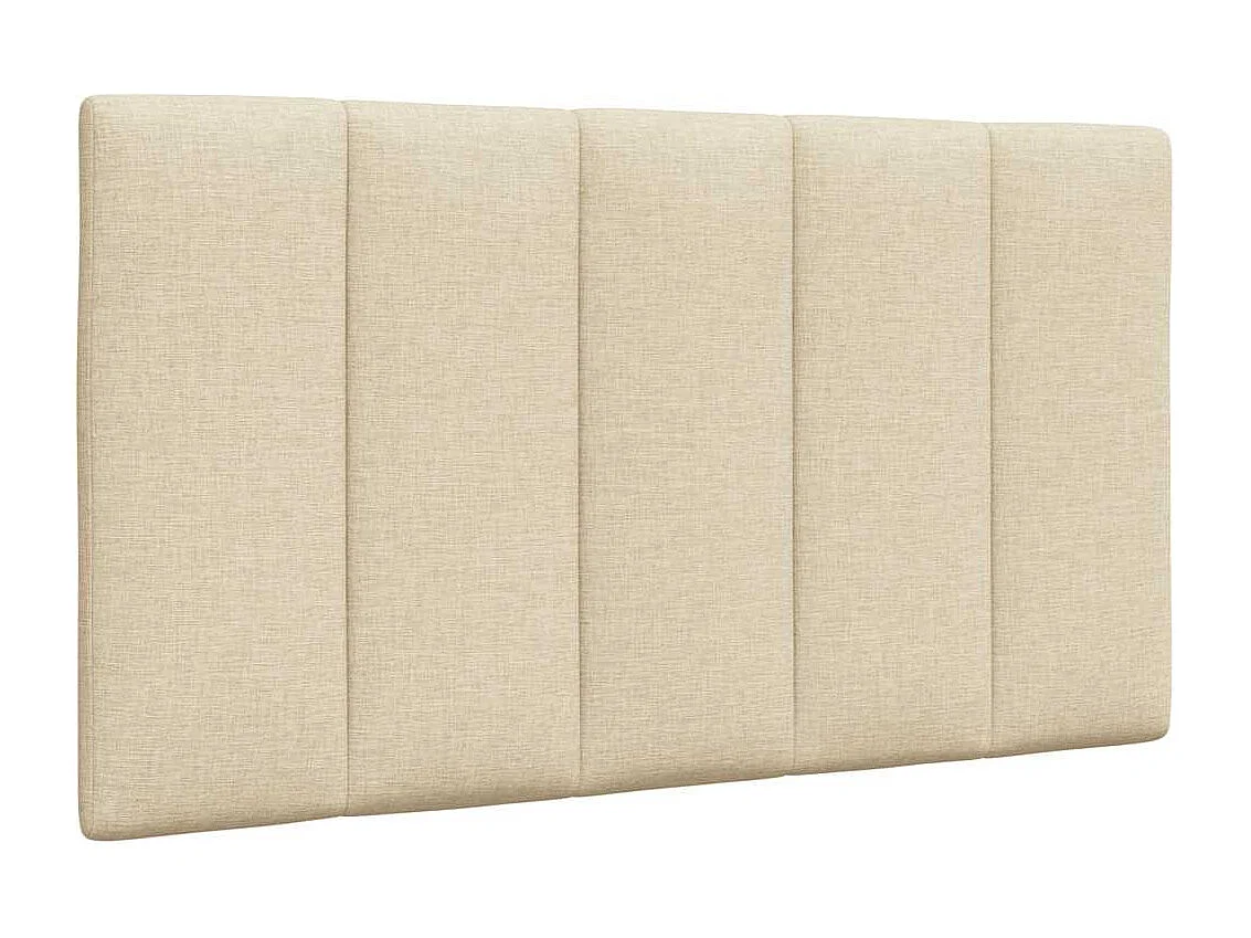 Lit simple | Lit adulte, enfant | Cadre de lit crème 90x200 cm tissu