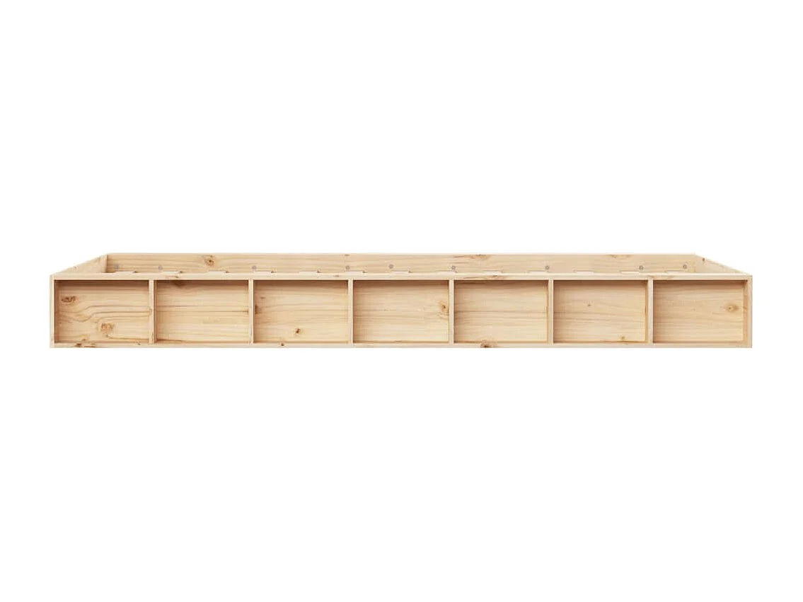 Lit simple | Lit adulte, enfant | Cadre de lit 120x190 cm Petit double Bois massif