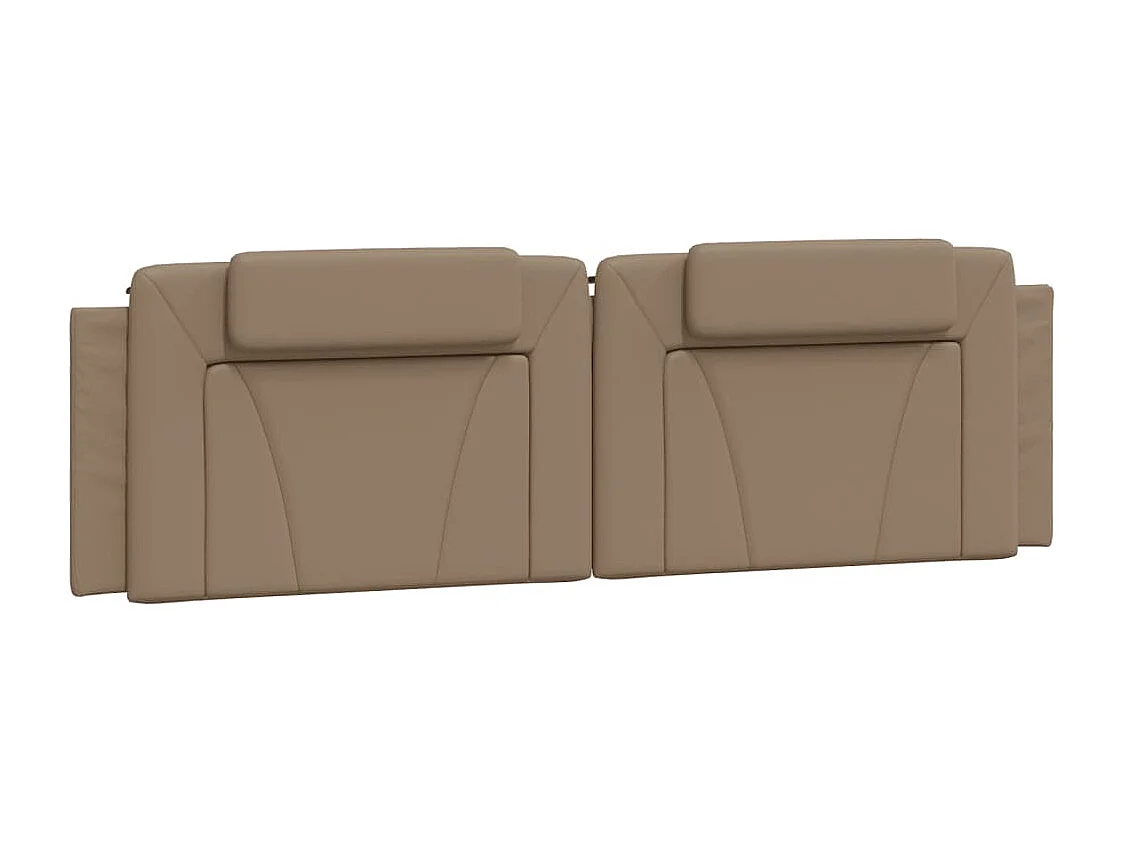 Lit double | Lit adulte | Cadre de lit cappuccino 180x200 cm similicuir