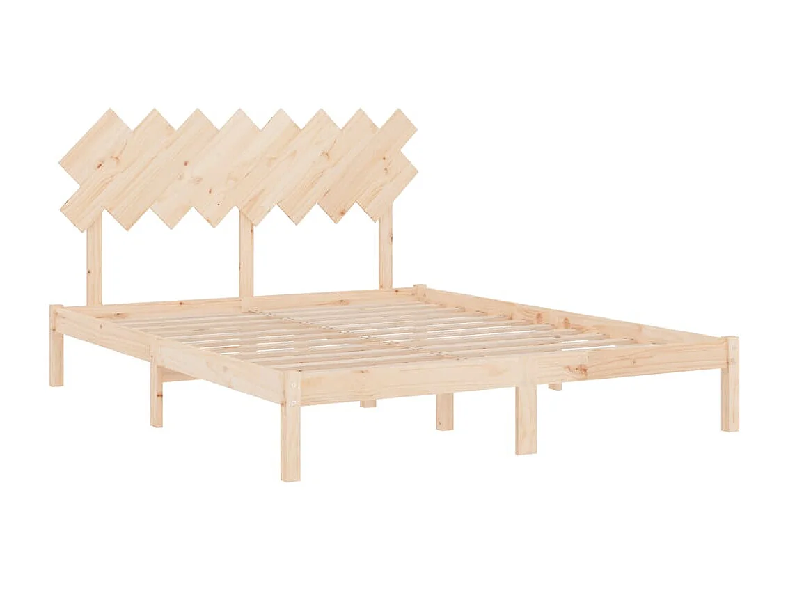 Lit double | Lit adulte | Cadre de lit 160x200 cm bois massif