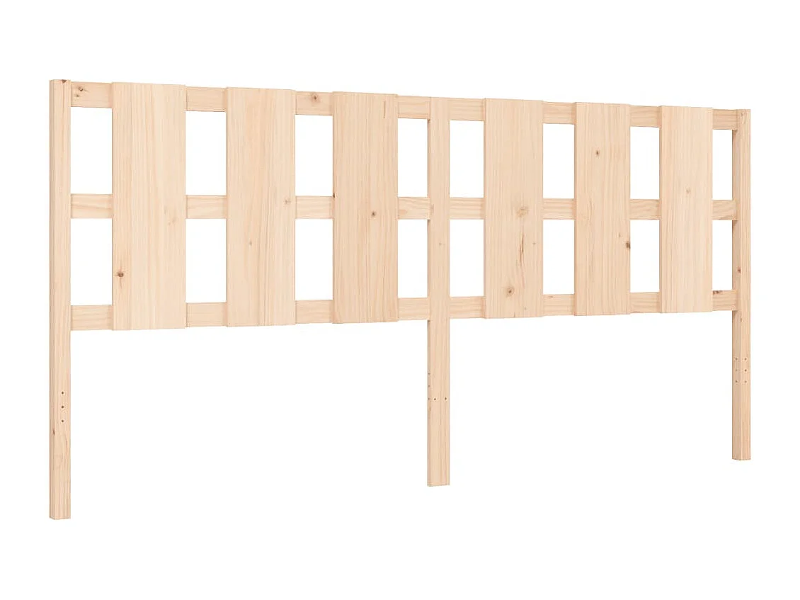 Lit double | Lit adulte | Cadre de lit 200x200 cm bois massif de pin