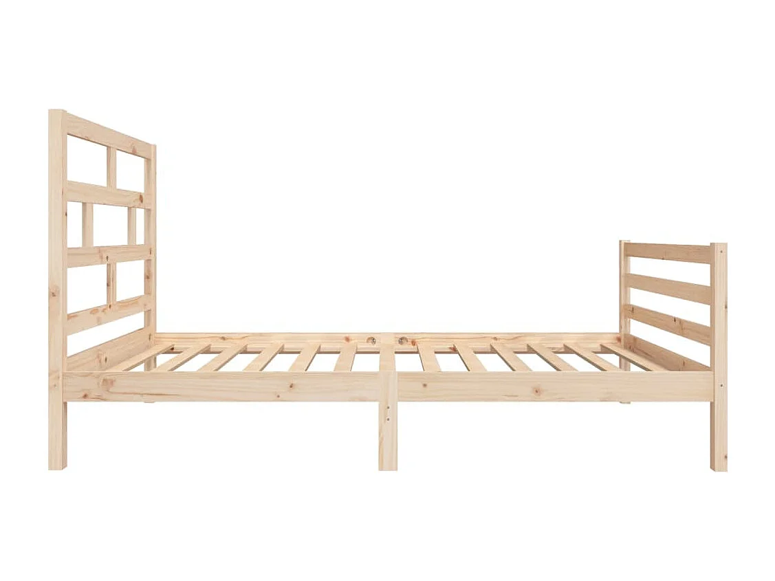 Lit simple | Lit adulte, enfant | Cadre de lit bois massif 100x200 cm