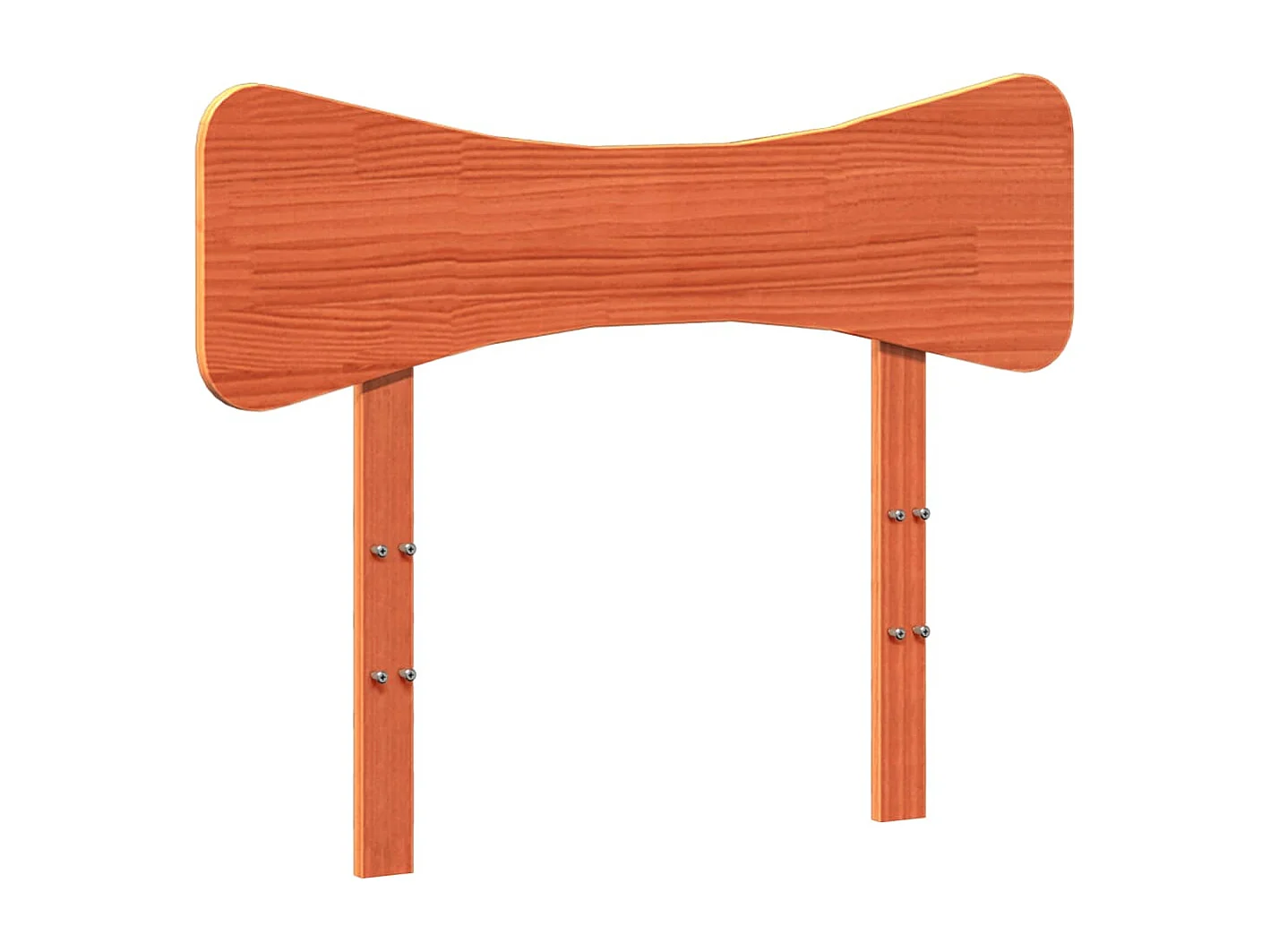 Letto per adulti | Letto singolo | Giroletto senza Materasso Marrone Cera 100x200 cm Legno di Pino