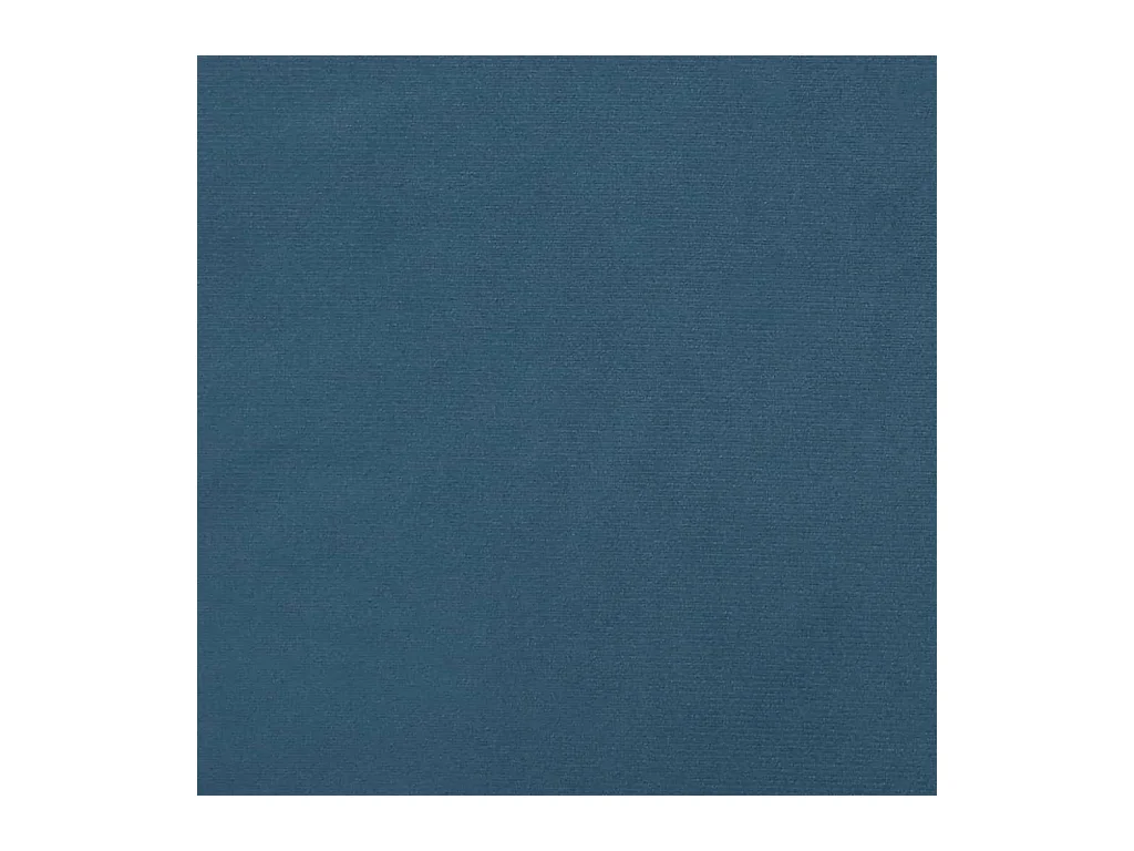 Lit double | Lit adulte | Cadre de lit bleu foncé 200x200 cm velours