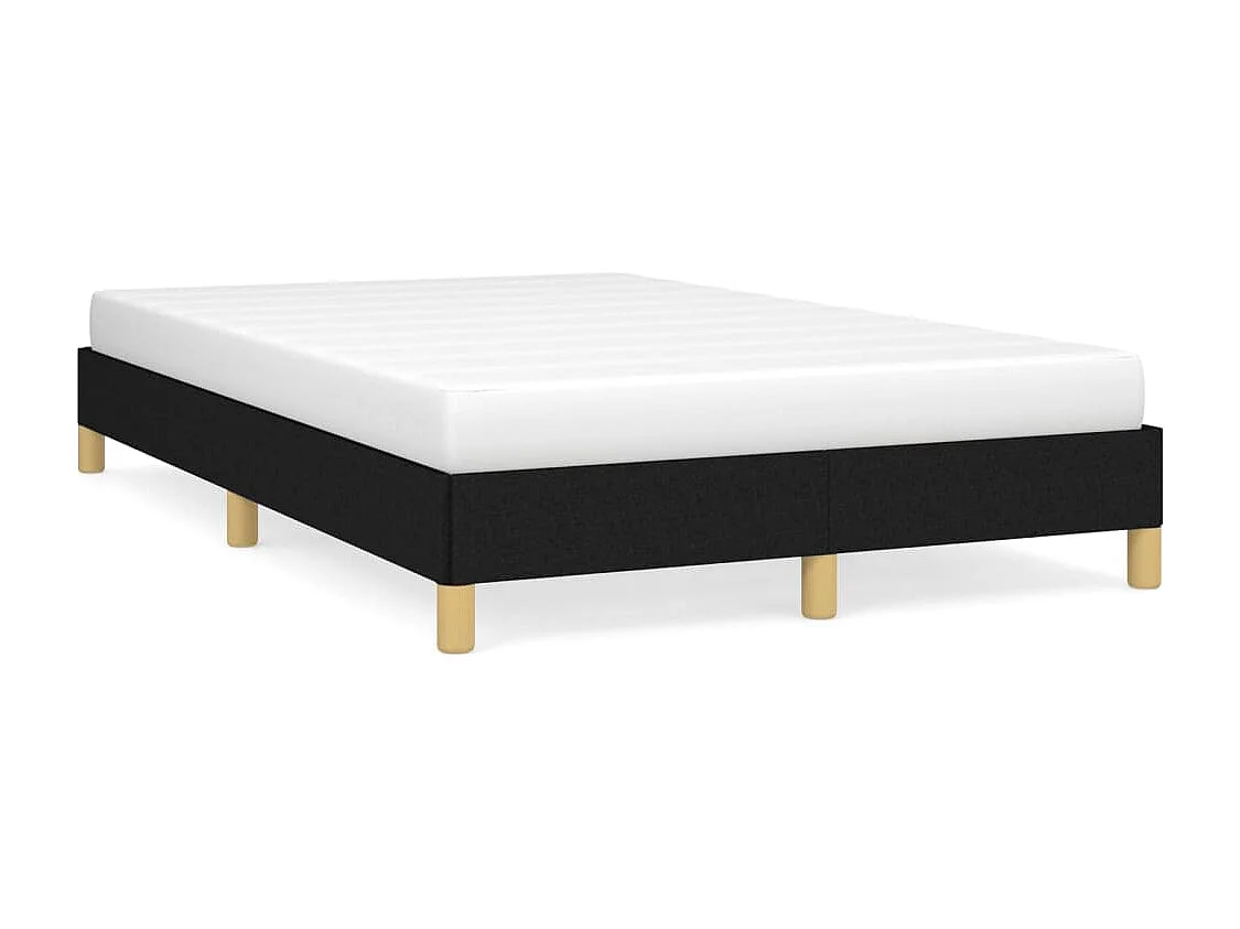 Bedframe | Eenpersoonsbed zonder matras 120x190 cm stof zwart