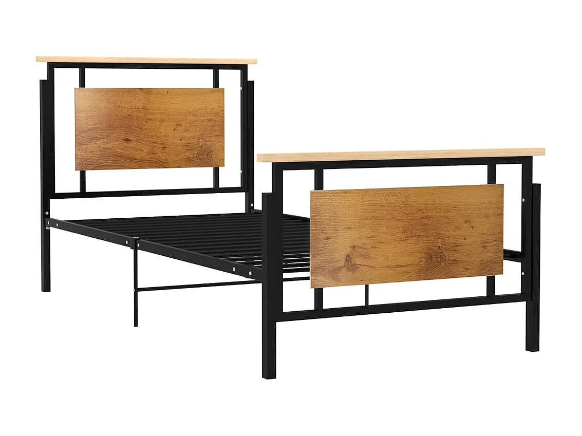 Lit simple | Lit adulte, enfant | Cadre de lit métal 90x200 cm