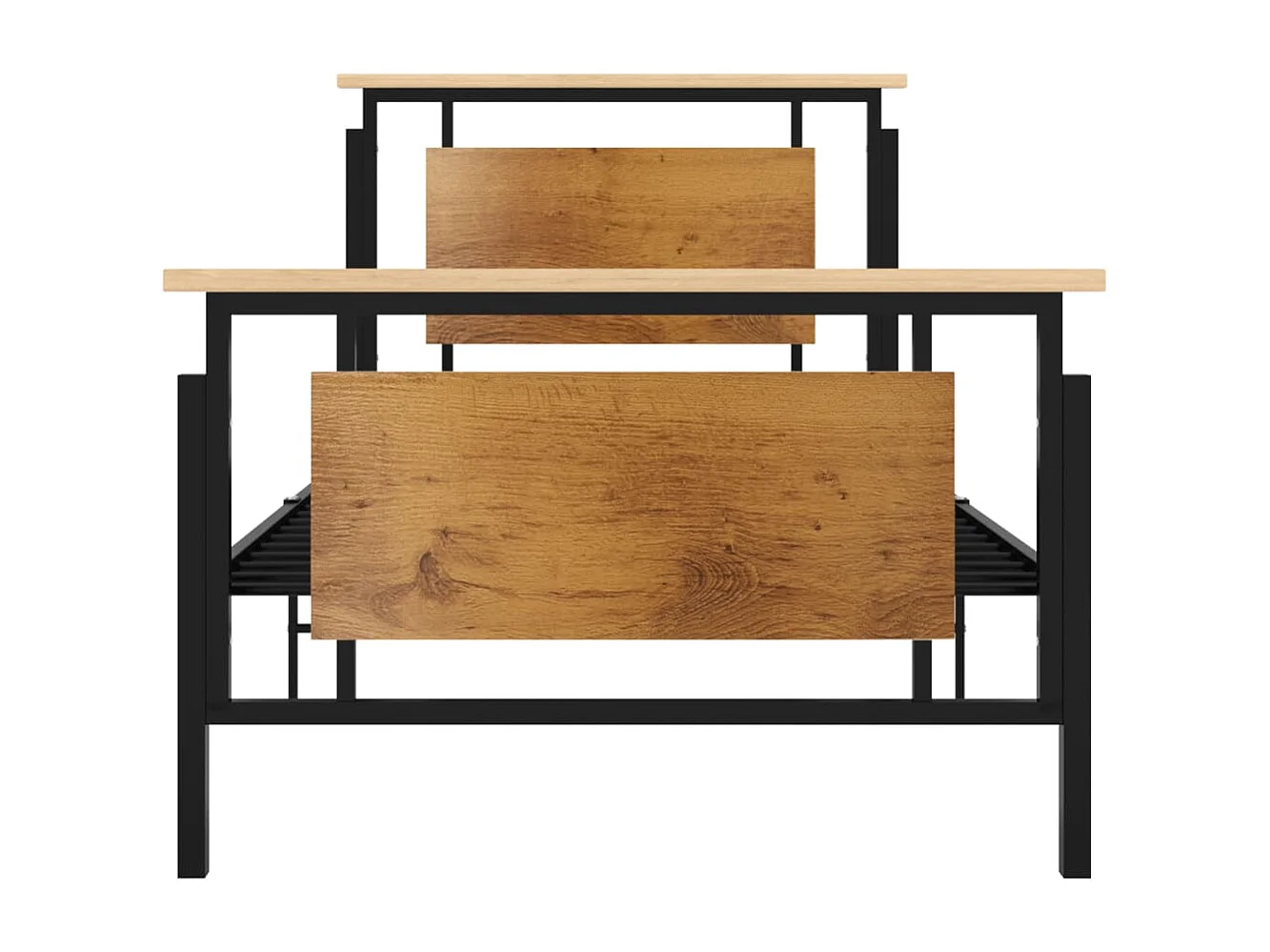 Lit simple | Lit adulte, enfant | Cadre de lit métal 90x200 cm