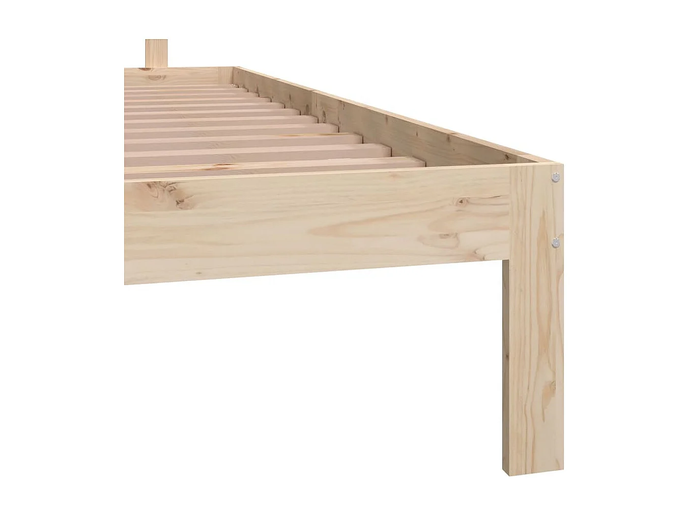 Lit double | Lit adulte | Cadre de lit bois massif de pin 160x200 cm