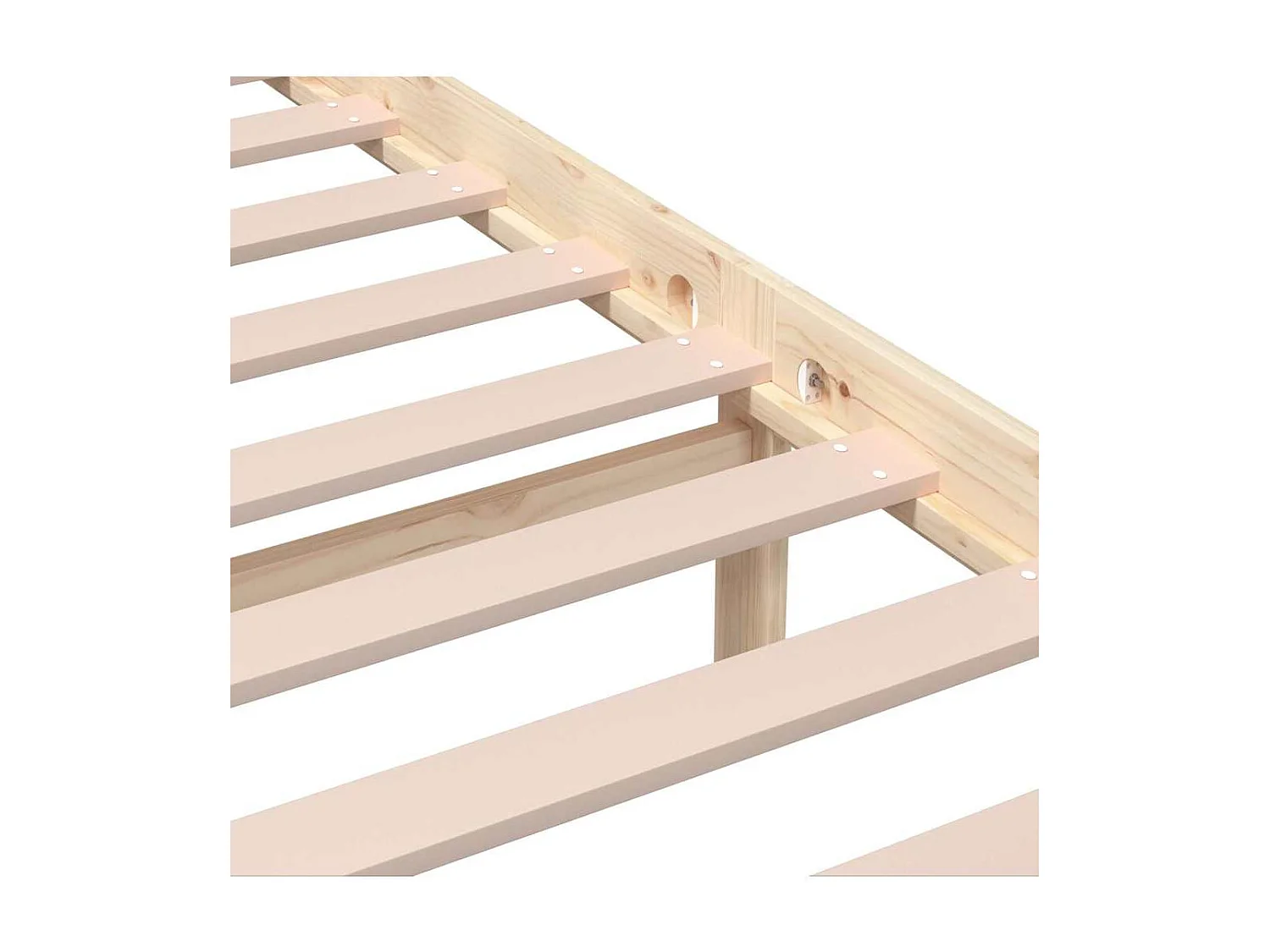 Lit double | Lit adulte | Cadre de lit bois massif 140x200 cm