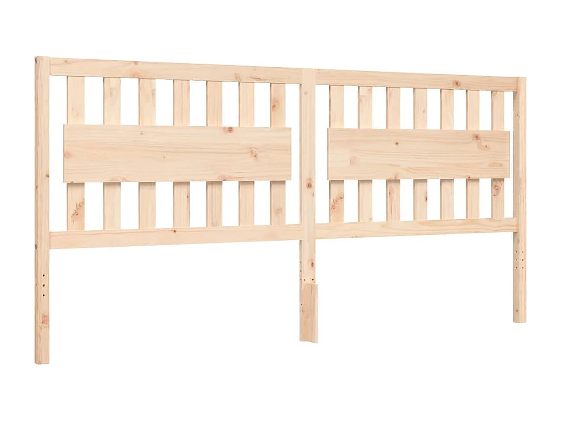 Lit double | Lit adulte | Cadre de lit 200x200 cm bois massif de pin