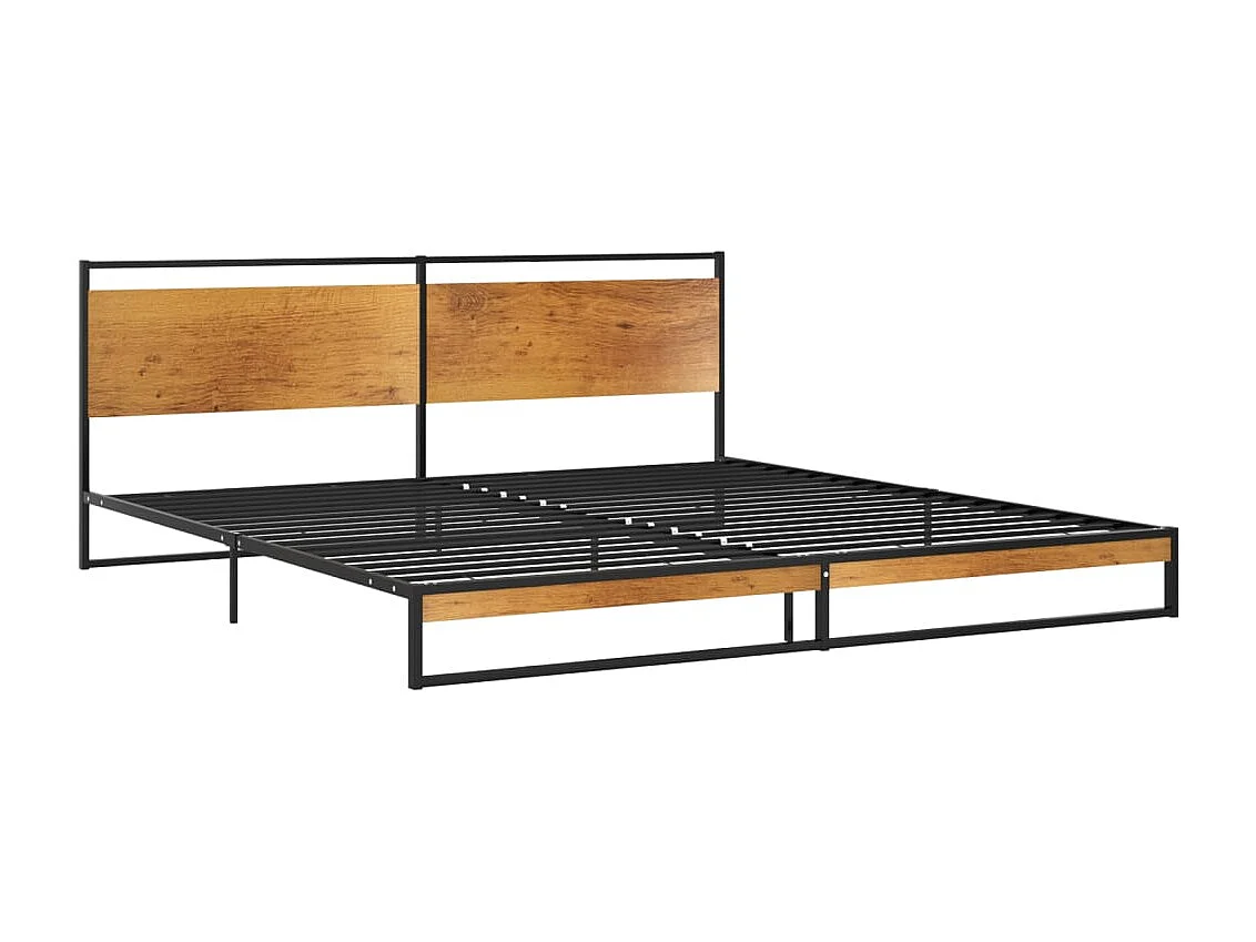 Lit double | Lit adulte | Cadre de lit métal 200x200 cm