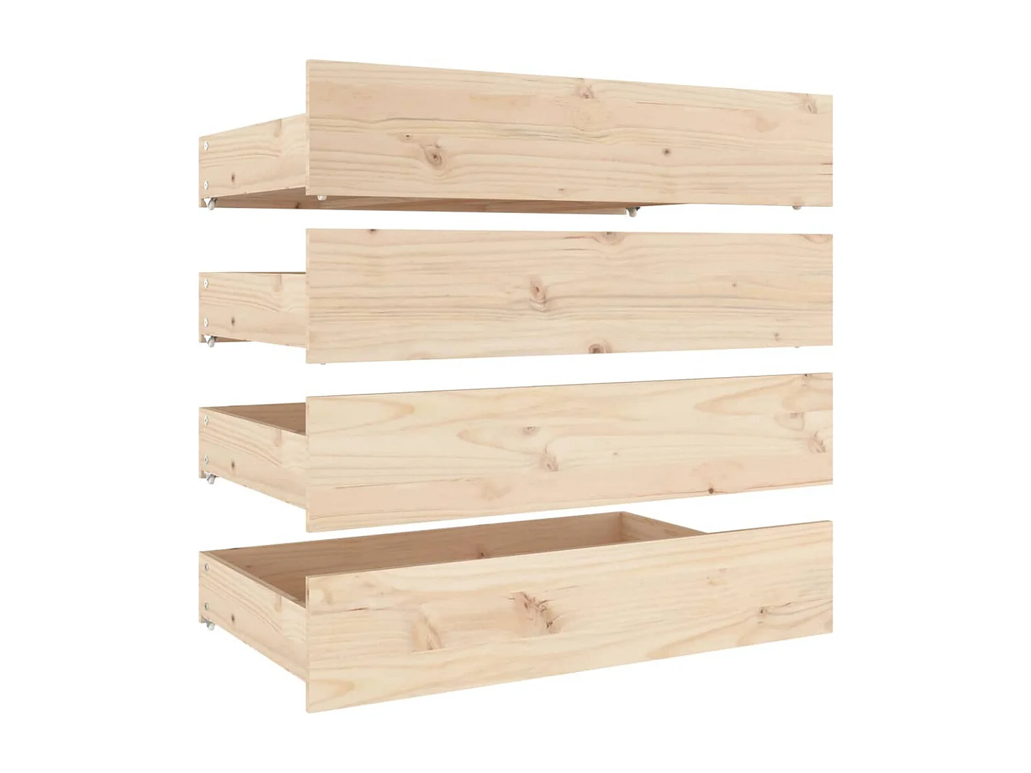 Lit double | Lit adulte | Cadre de lit avec tiroirs 150x200 cm