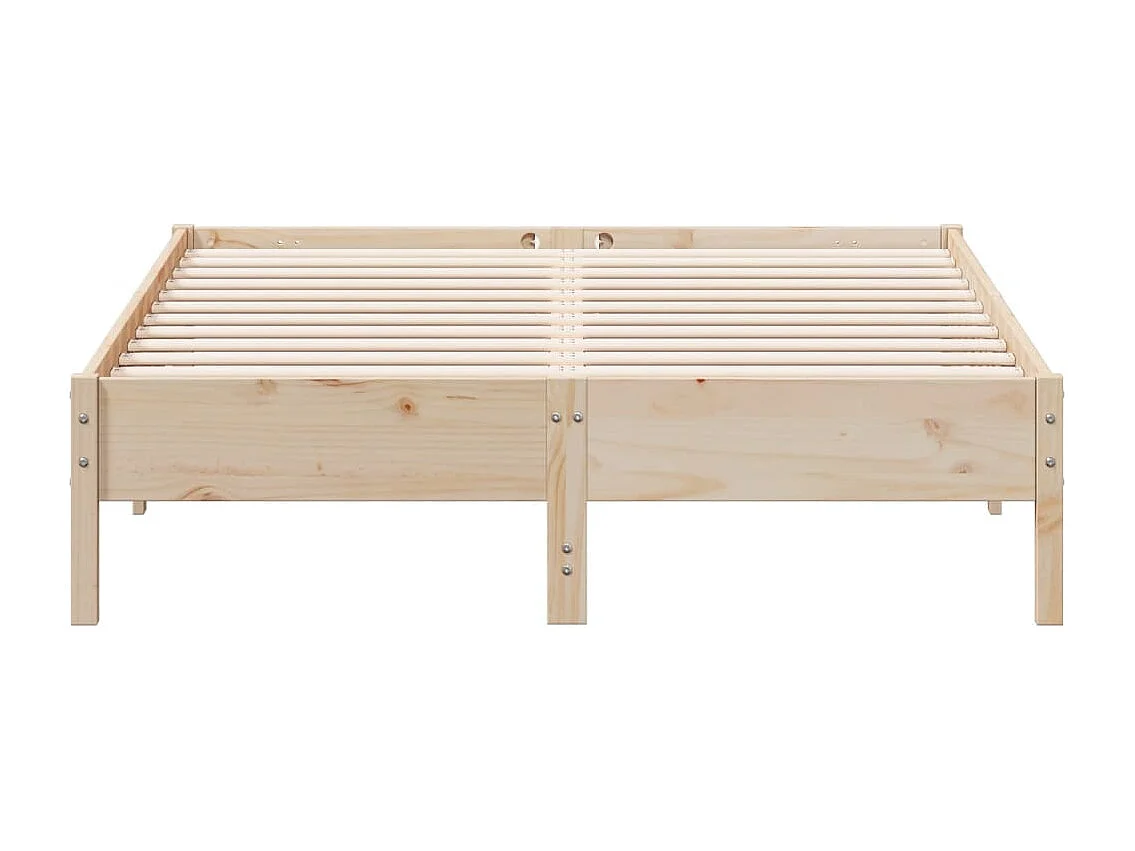 Lit double | Lit adulte | Cadre de lit 160x200 cm bois massif de pin