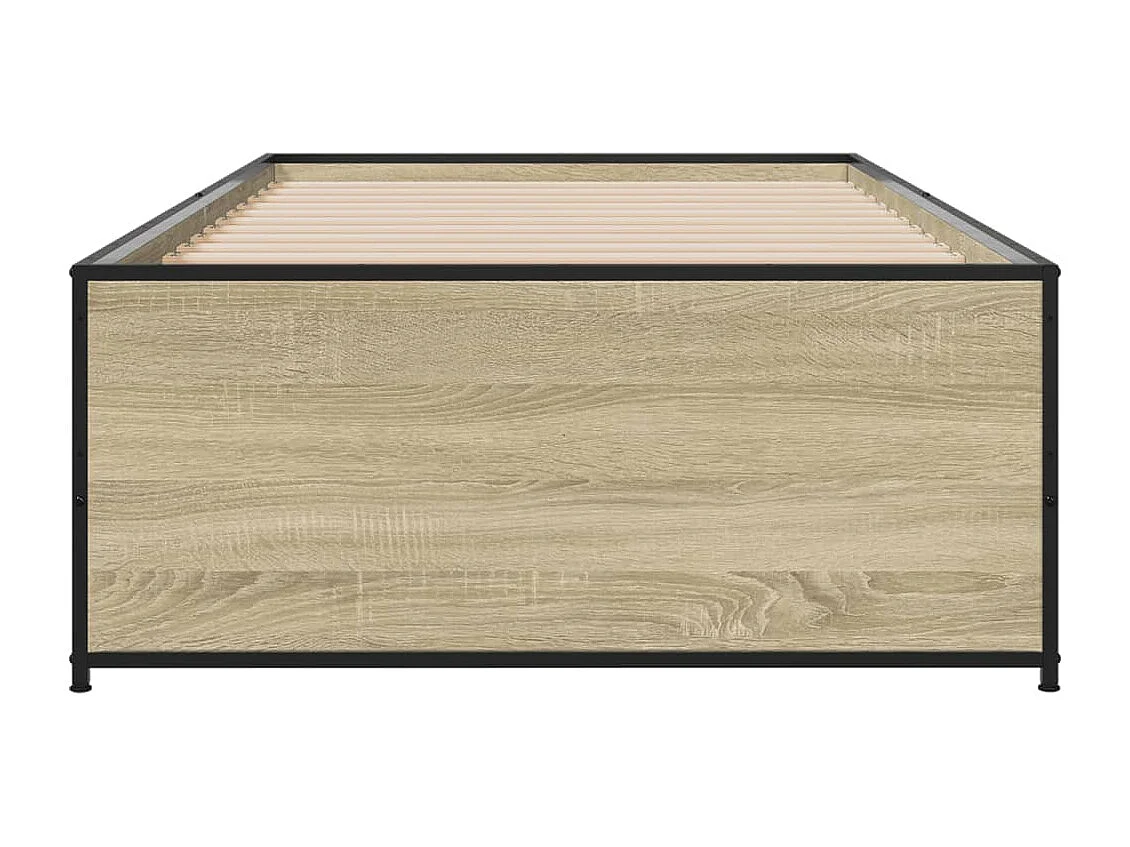 Lit simple | Lit adulte, enfant | Cadre de lit chêne sonoma 90x200 cm