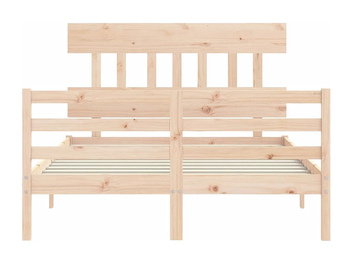 Lit simple | Lit adulte, enfant | Cadre de lit 120x200 cm bois massif