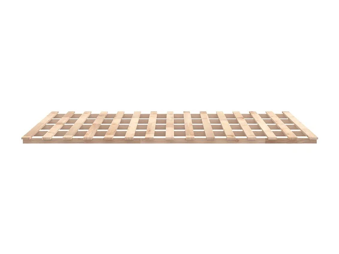 Bedframe | Tweepersoonsbed massief grenenhout 180x200 cm
