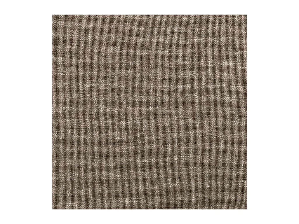 Lit double | Lit adulte | Cadre de lit taupe 200x200 cm tissu