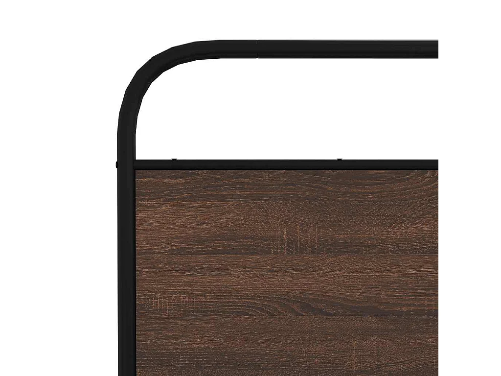 Lit double | Lit adulte | Cadre de lit 150x200 cm chêne marron