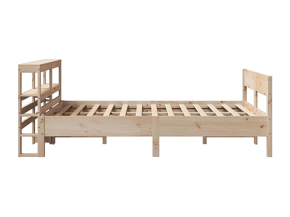 Lit double | Lit adulte | Cadre de lit 160x200 cm bois massif de pin