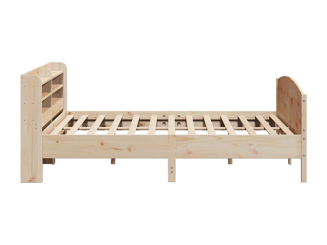 Lit double | Lit adulte | Cadre de lit 180x200 cm bois massif de pin