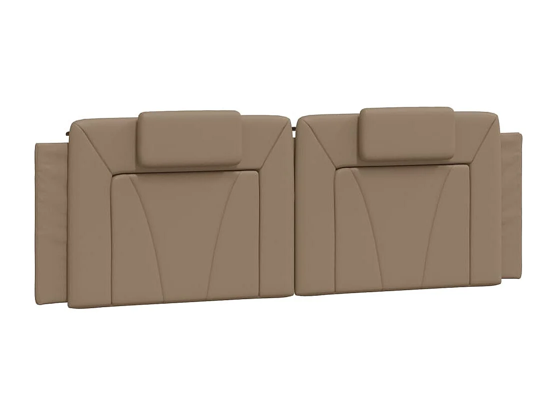 Lit double | Lit adulte | Cadre de lit cappuccino 160x200 cm similicuir