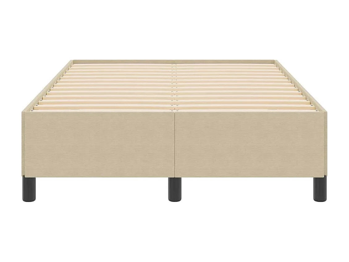 Lit simple | Lit adulte, enfant | Cadre de lit Vert gris 120x200 cm Tissu en velours côtelé