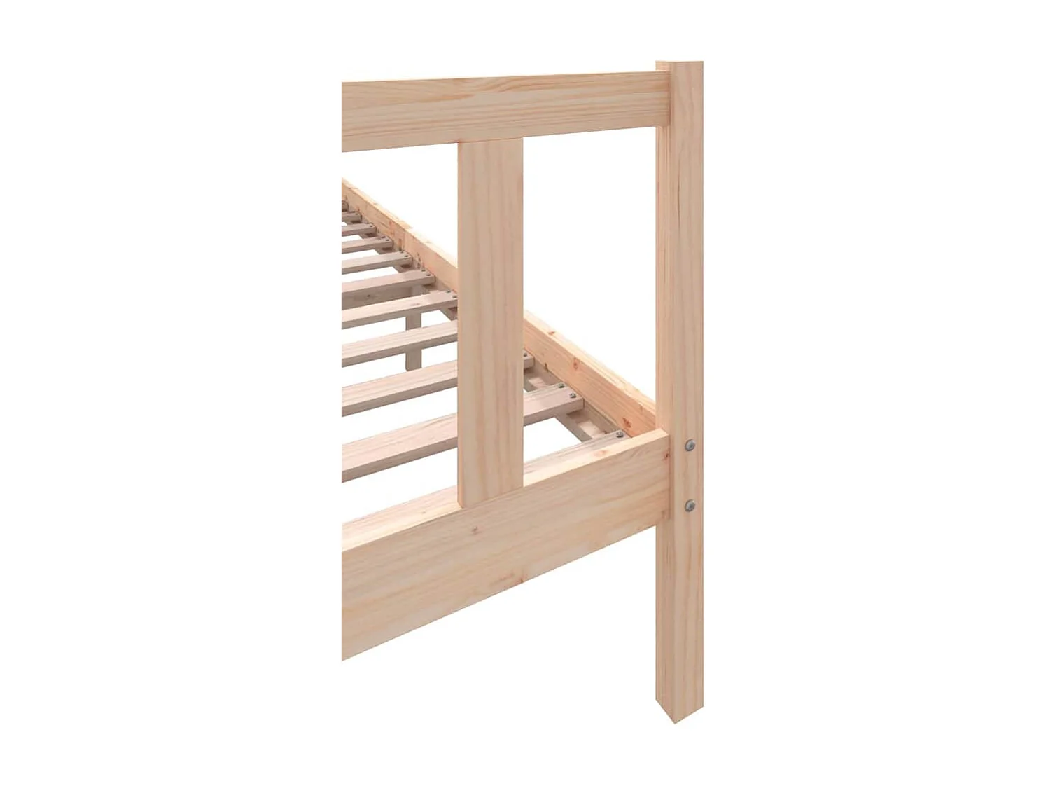 Lit double | Lit adulte | Cadre de lit bois massif 200x200 cm