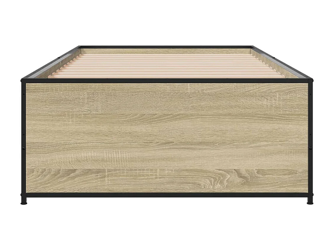 Lit simple | Lit adulte, enfant | Cadre de lit chêne sonoma 75x190 cm