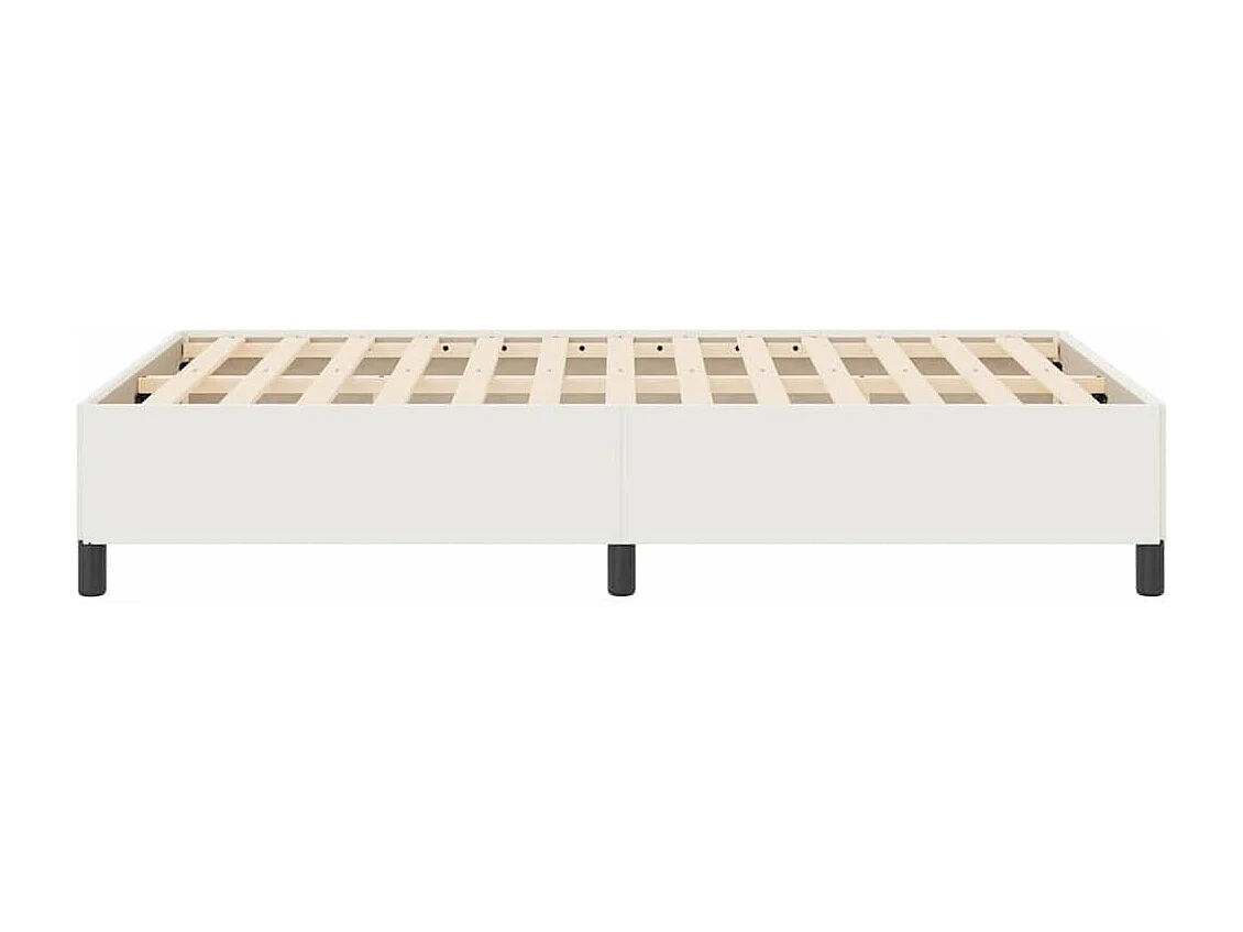 Lit simple | Lit adulte, enfant | Cadre de lit Crème 120x200 cm Tissu en velours côtelé