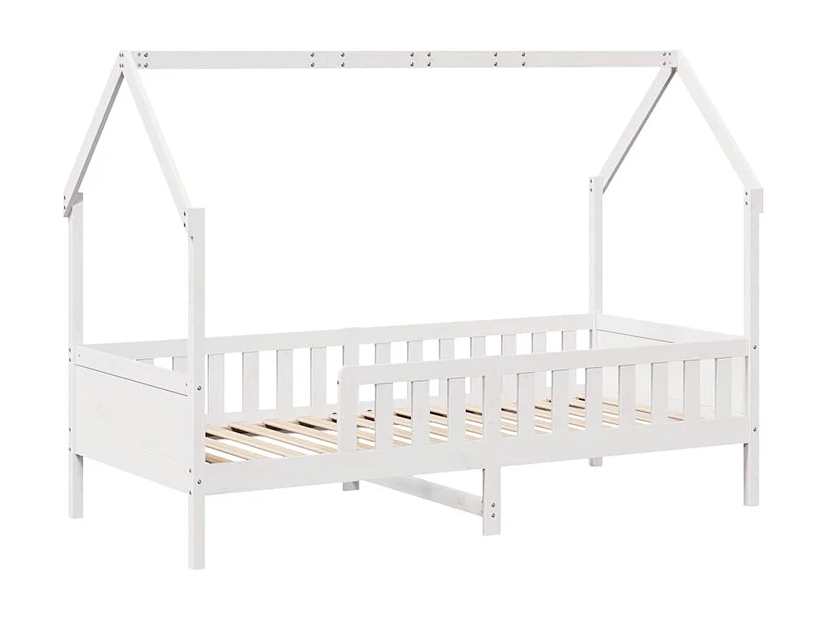 Lit simple | Lit enfant | Cadre de lit enfants avec tiroirs 80x200 cm bois