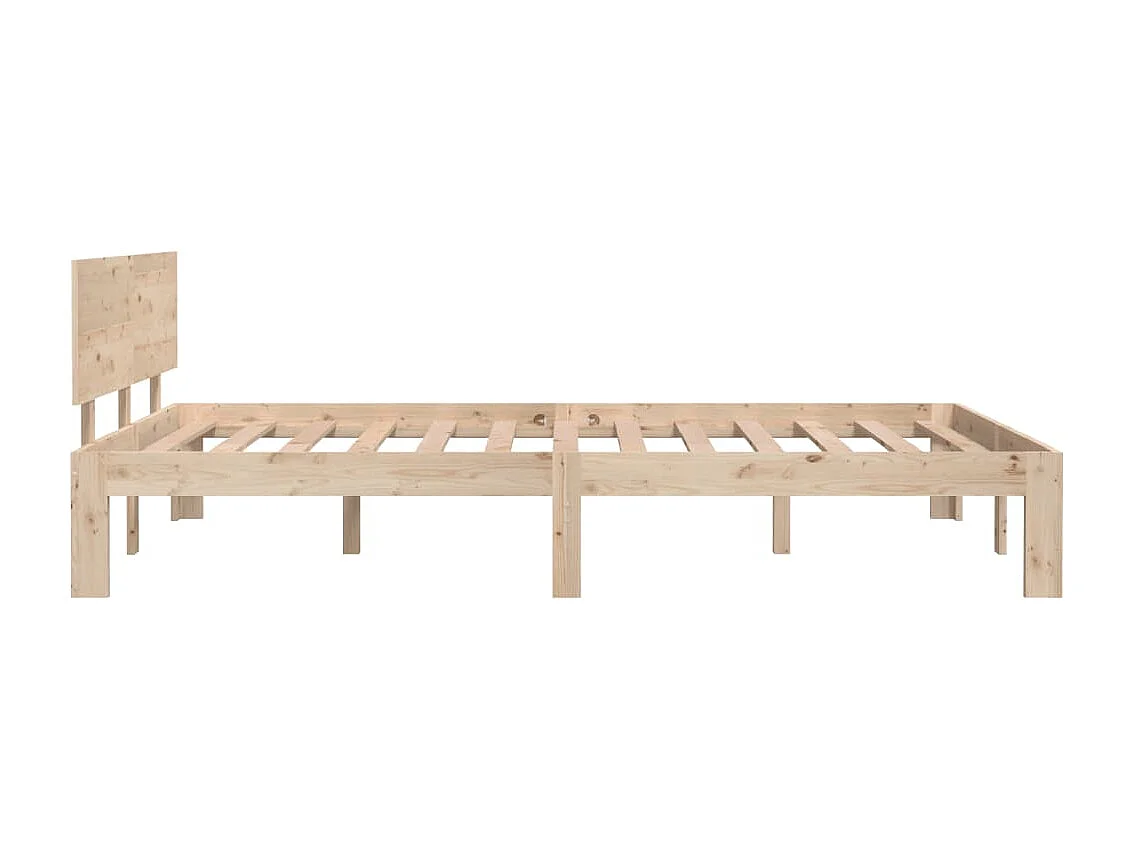 Lit simple | Lit adulte, enfant | Cadre de lit bois de pin massif 120x200 cm