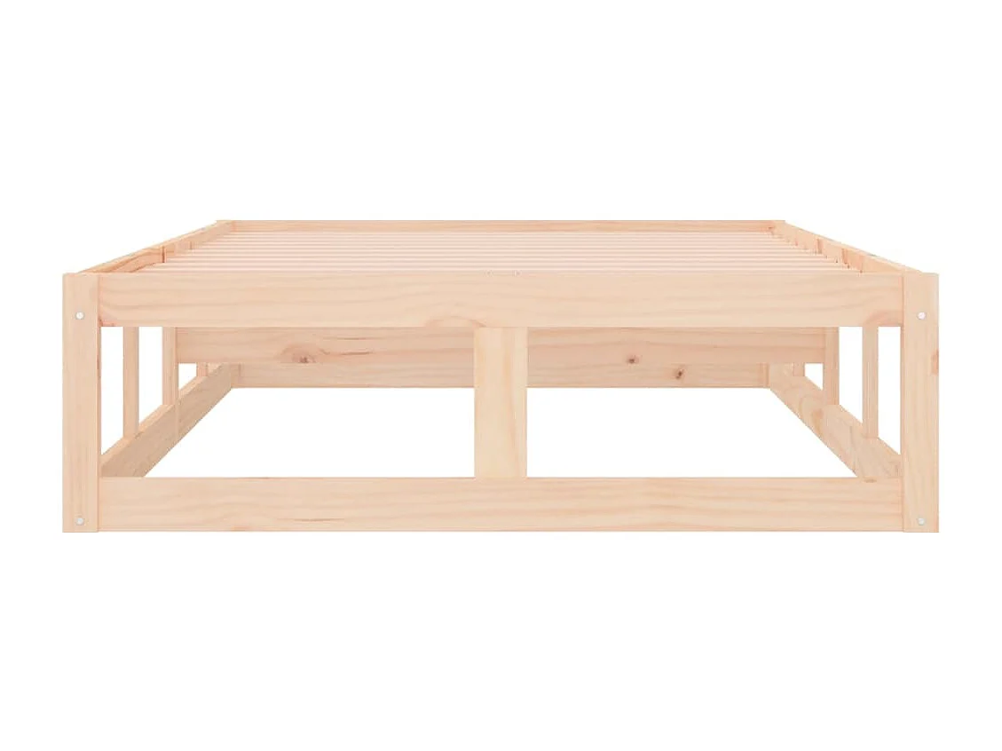 Lit simple | Lit adulte, enfant | Cadre de lit 90x200 cm bois massif