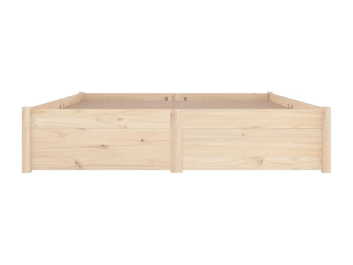 Lit simple | Lit adulte, enfant | Cadre de lit avec tiroirs 120x200 cm