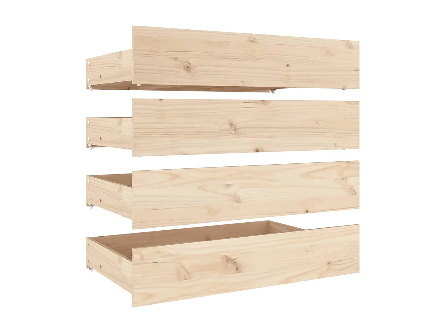 Lit double | Lit adulte | Cadre de lit avec tiroirs 140x200 cm